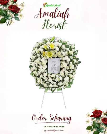 Krans Bunga Duka Kembangbelor